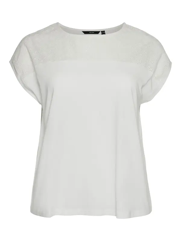 Vero Moda Curve Vero Moda Curve Majica 'VMCKAYA'  bela