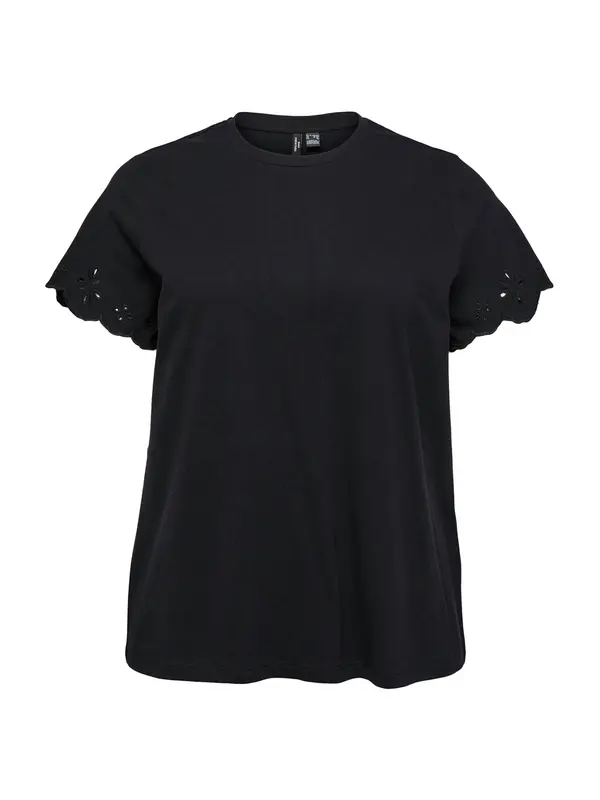 Vero Moda Curve Vero Moda Curve Majica 'VMCLouise'  črna