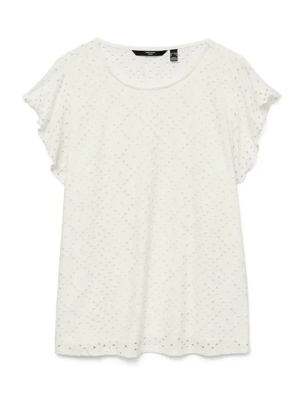 Vero Moda Curve Vero Moda Curve Majica 'VMCTassa'  bela