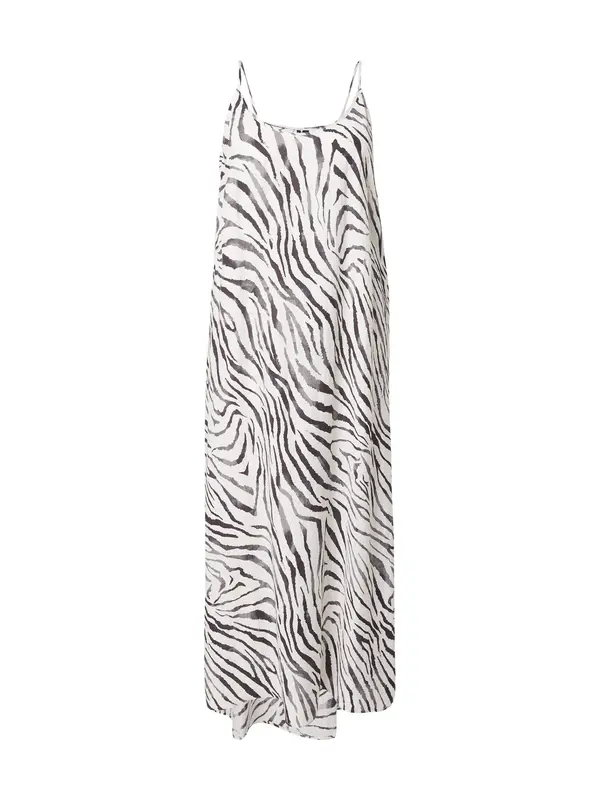 Vero Moda Curve Vero Moda Curve Obleka 'VMCDORA DESY'  črna / bela