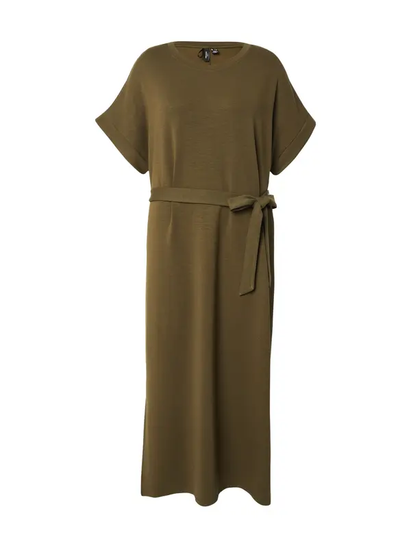 Vero Moda Curve Vero Moda Curve Obleka 'VMCHALI'  temno zelena