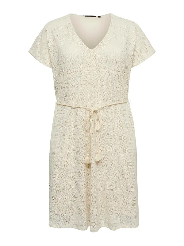 Vero Moda Curve Vero Moda Curve Obleka 'VMCMaya'  bež