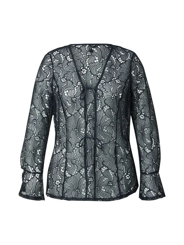Vero Moda Curve Vero Moda Curve Pletena jopa 'VMCSigna'  mornarska