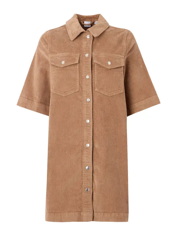VERO MODA VERO MODA Dolga srajca  rjava