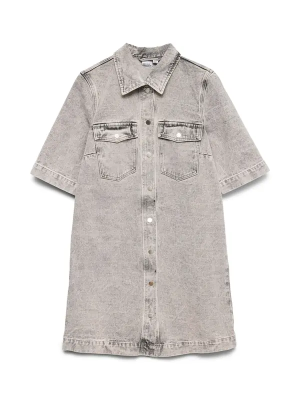 VERO MODA VERO MODA Dolga srajca  siv denim