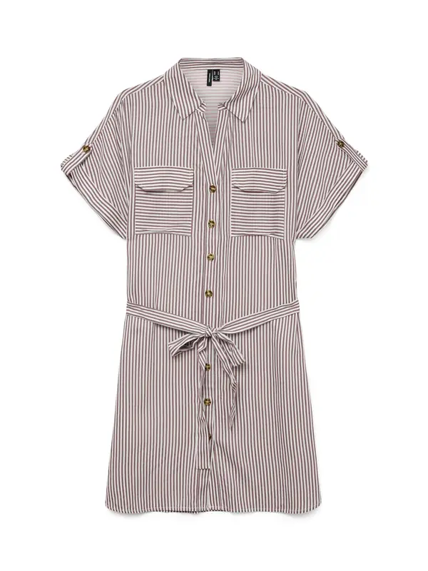 VERO MODA VERO MODA Dolga srajca 'VMBumpy'  staro roza / bela