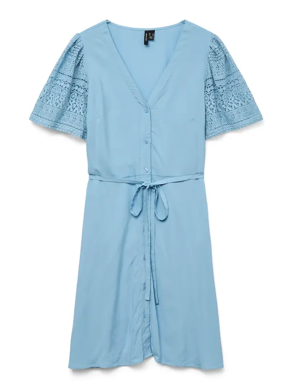 VERO MODA VERO MODA Dolga srajca 'VMGRACE'  turkizna