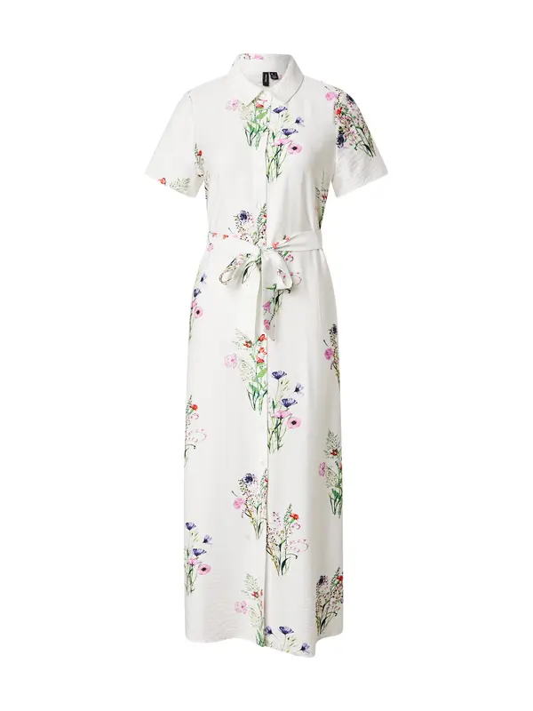 VERO MODA VERO MODA Dolga srajca 'VMRUNA'  zelena / lila / roza / bela