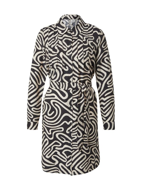 VERO MODA VERO MODA Dolga srajca 'VMVIGDIS'  bež / črna