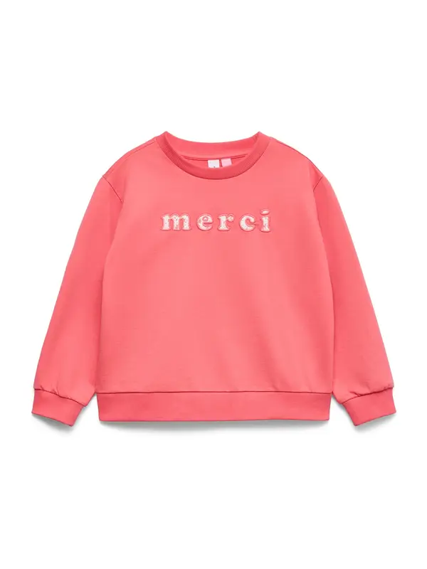 Vero Moda Girl Vero Moda Girl Majica 'VMLINE NINA'  korala / bela