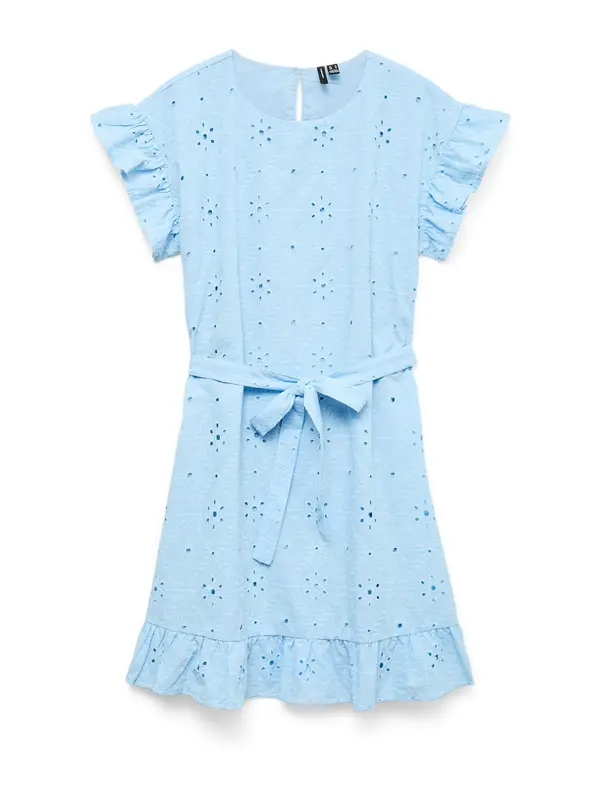 Vero Moda Girl Vero Moda Girl Obleka 'VMEliza'  svetlo modra