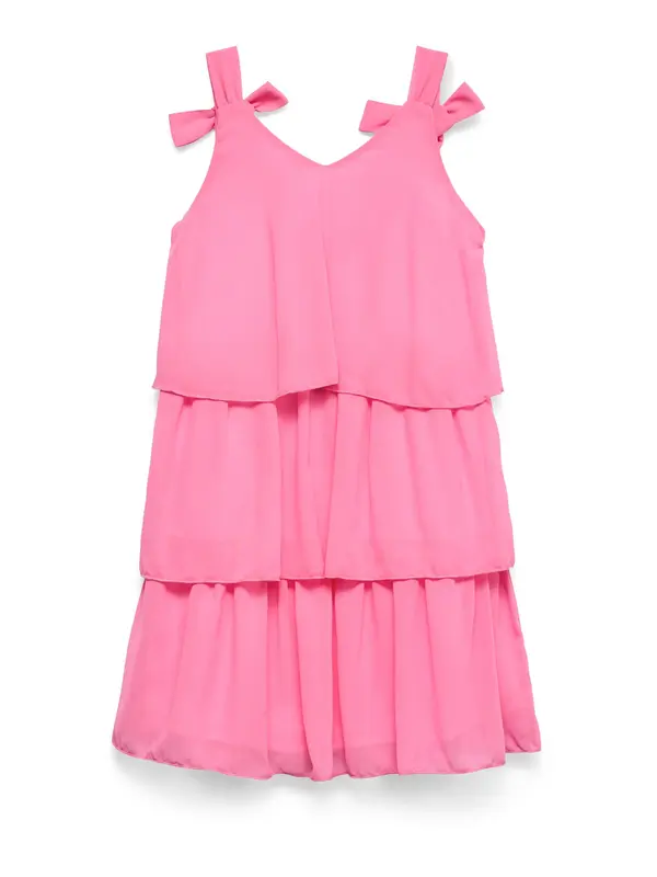 Vero Moda Girl Vero Moda Girl Obleka 'VMFELICIA'  svetlo roza