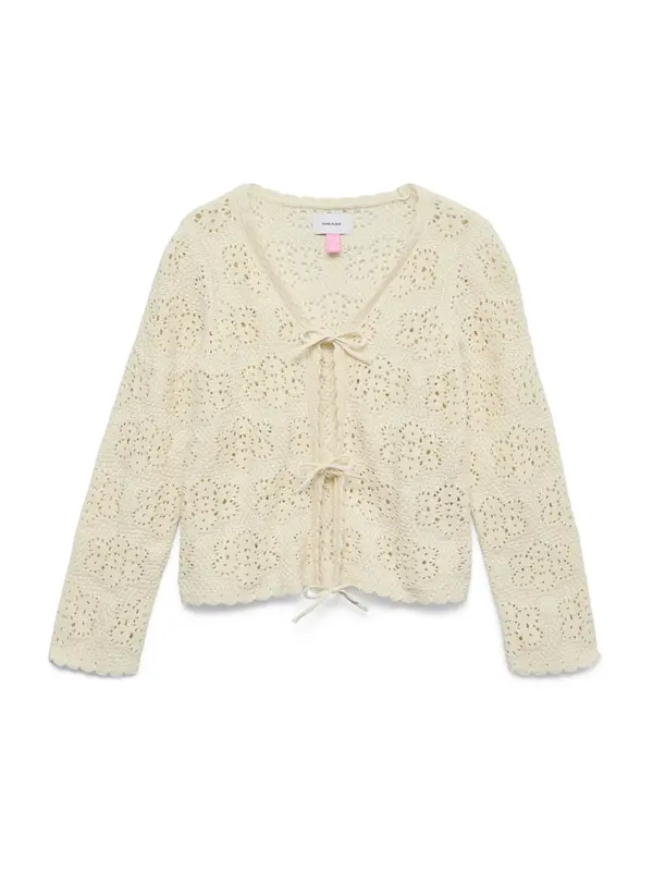 Vero Moda Girl Vero Moda Girl Pletena jopa 'VMAVA'  bež
