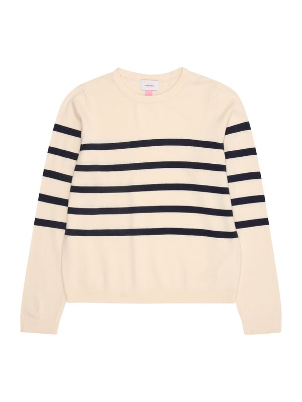 Vero Moda Girl Vero Moda Girl Pulover 'VMSABA'  kremna / črna