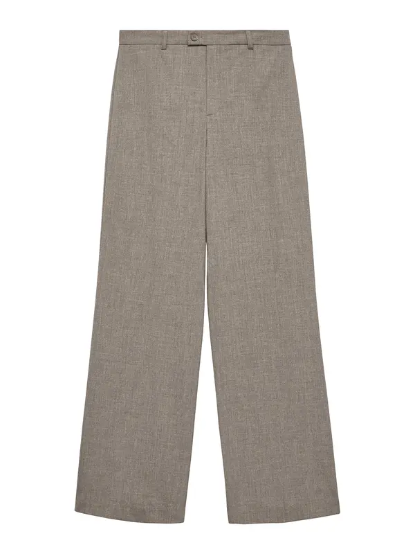 VERO MODA VERO MODA Hlače na rob 'VMTEXAS'  temno siva