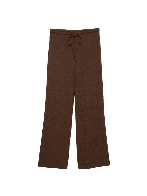 VERO MODA VERO MODA Hlače 'VMAnita'  rjasto rjava