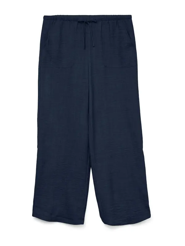VERO MODA VERO MODA Hlače 'VMMELANEY'  temno modra