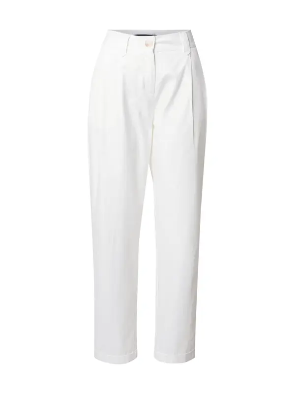 VERO MODA VERO MODA Hlače z naborki  bela