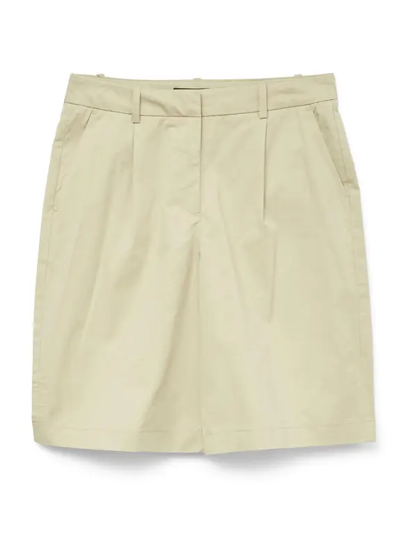 VERO MODA VERO MODA Hlače z naborki  kapučino
