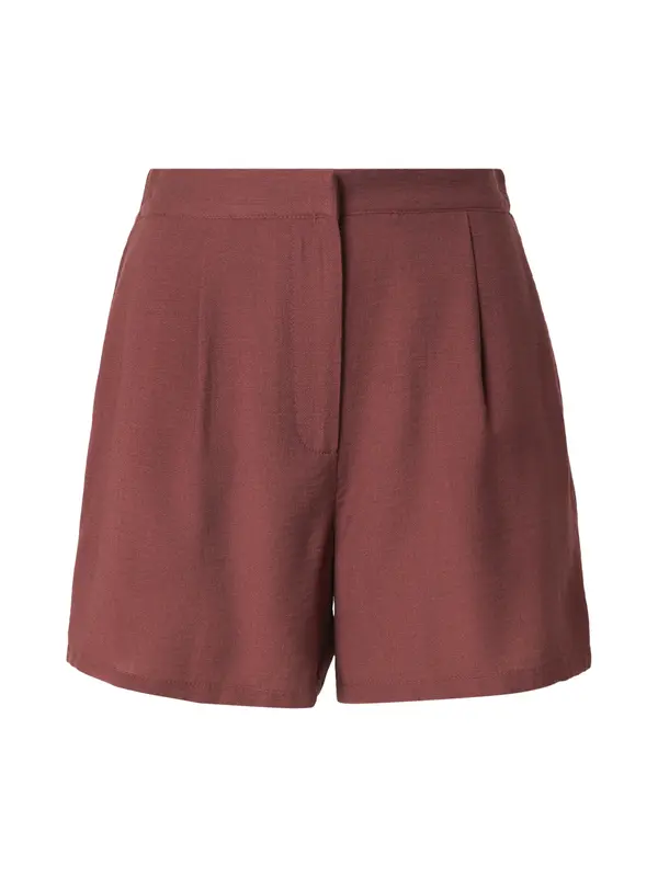 VERO MODA VERO MODA Hlače z naborki 'VMATHENA'  ognjeno rdeča