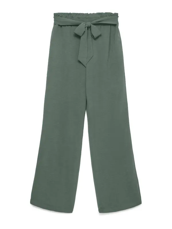 VERO MODA VERO MODA Hlače z naborki 'VMCARLA'  temno zelena