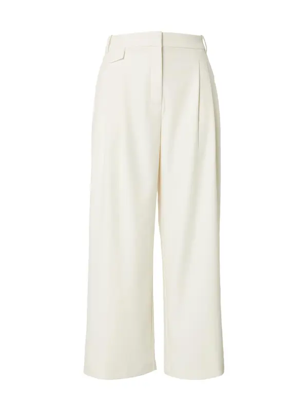 VERO MODA VERO MODA Hlače z naborki 'VMDREA'  slonovina