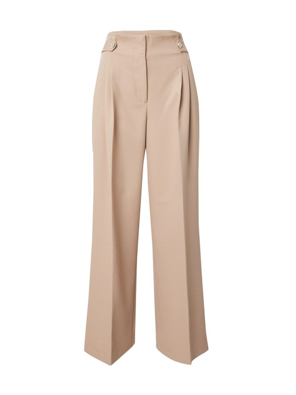 VERO MODA VERO MODA Hlače z naborki 'VMELMA'  kamela