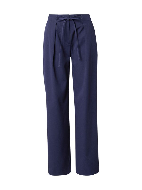 VERO MODA VERO MODA Hlače z naborki 'VMISOLDE'  mornarska