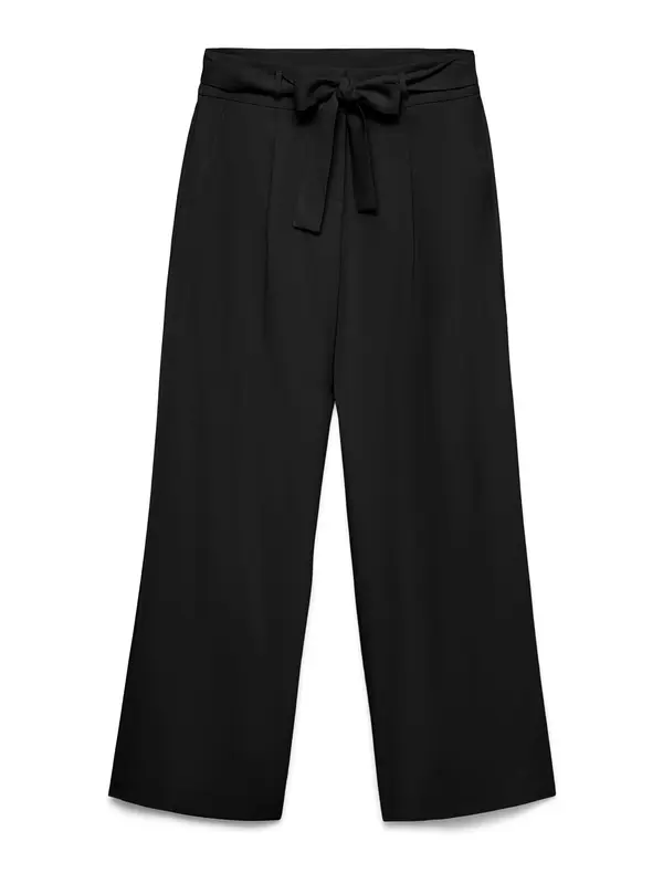 VERO MODA VERO MODA Hlače z naborki 'VMKATELYN'  črna