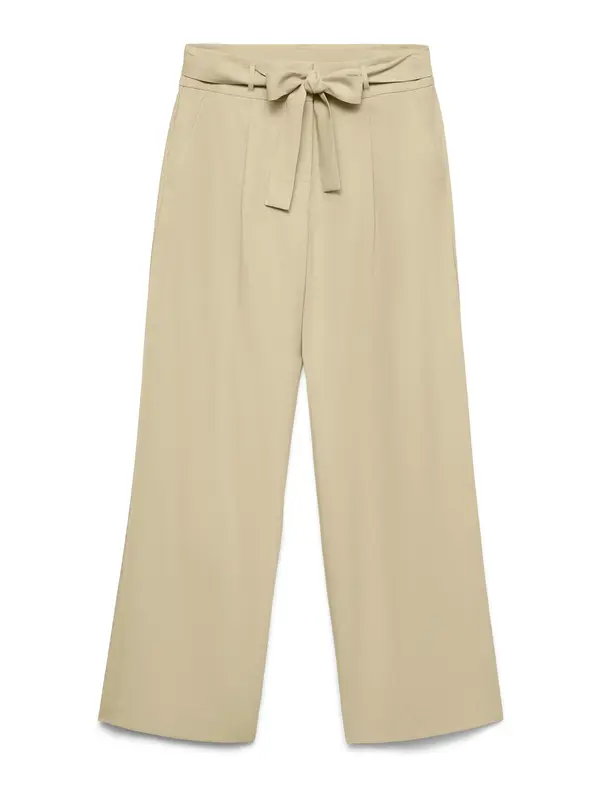 VERO MODA VERO MODA Hlače z naborki 'VMKATELYN'  svetlo siva
