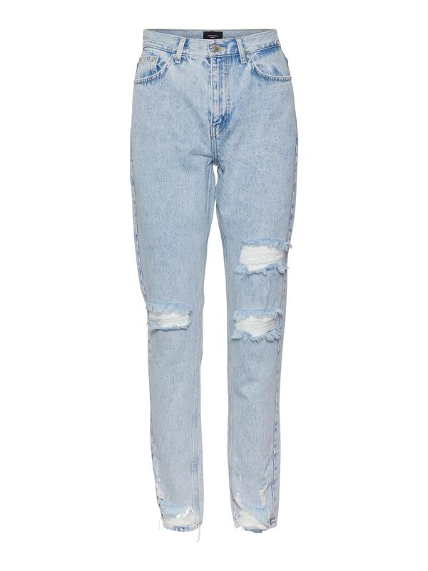 VERO MODA VERO MODA Kavbojke 'JOANA'  moder denim / rjava