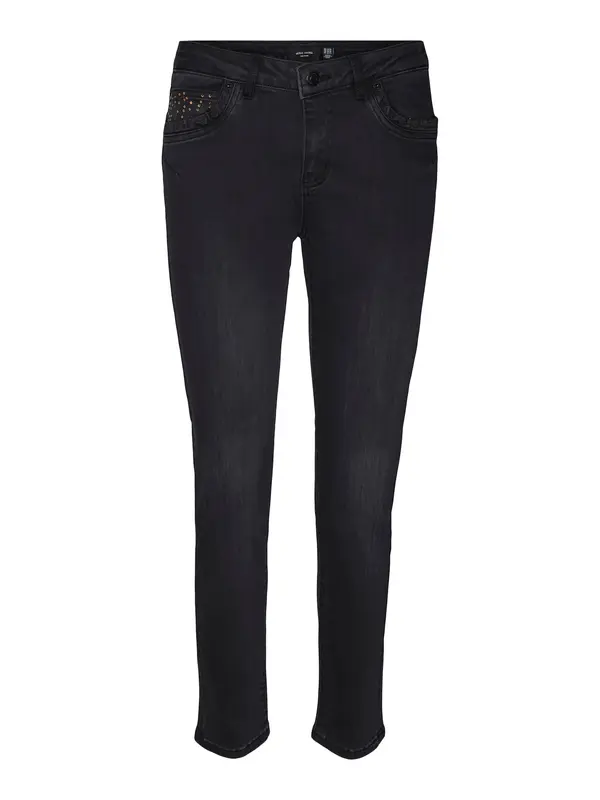 VERO MODA VERO MODA Kavbojke 'YOURS'  črn denim