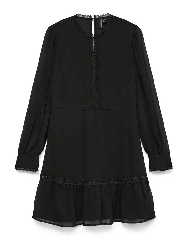 VERO MODA VERO MODA Koktejl obleka 'VMMADELINE'  črna