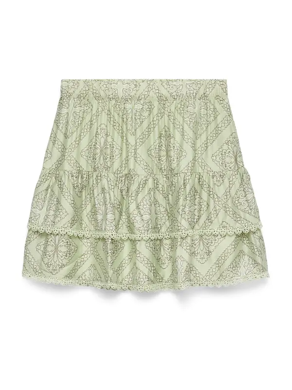 VERO MODA VERO MODA Krilo 'VMBLISS'  temno rjava / pastelno zelena