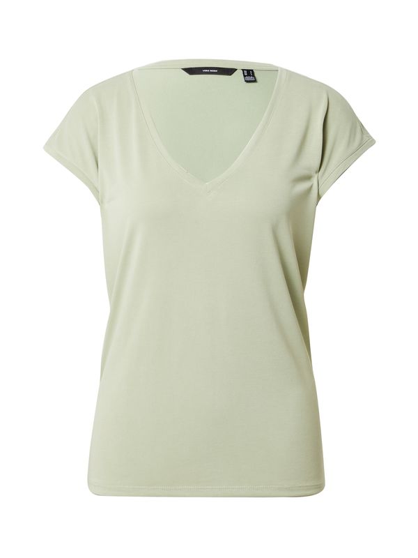 VERO MODA VERO MODA Majica 'Filli'  pastelno zelena