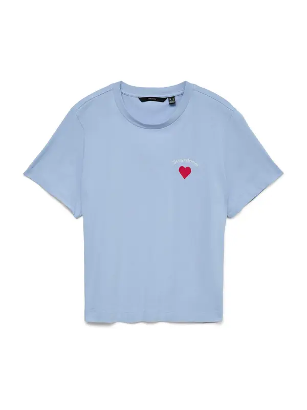 VERO MODA VERO MODA Majica  sivka / rdeča
