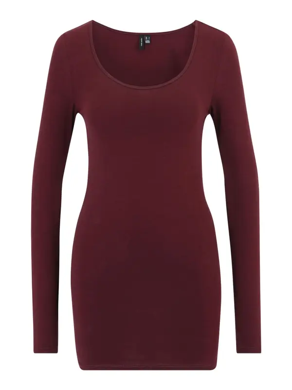 VERO MODA VERO MODA Majica  temno rdeča