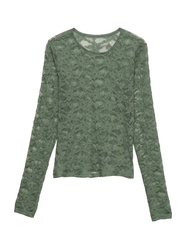 VERO MODA VERO MODA Majica  temno zelena