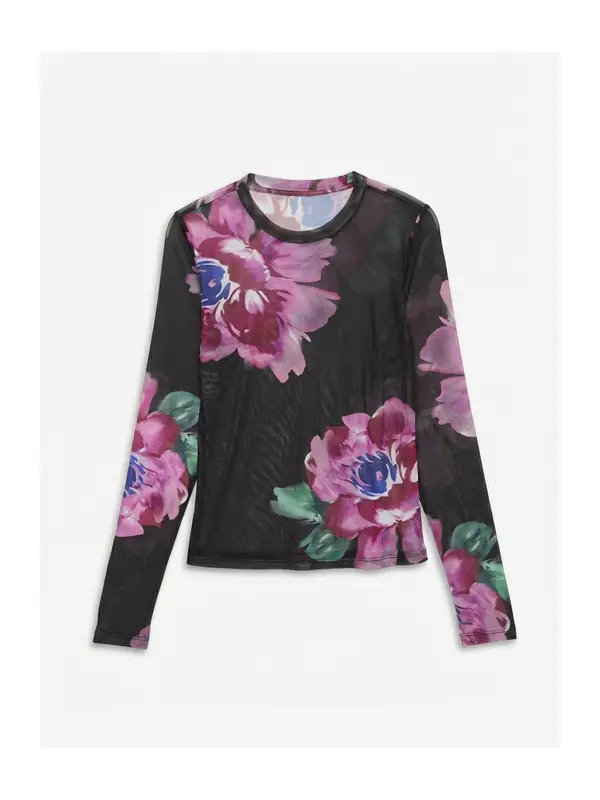 VERO MODA VERO MODA Majica 'VMASTI'  limeta / roza / rdeča / črna