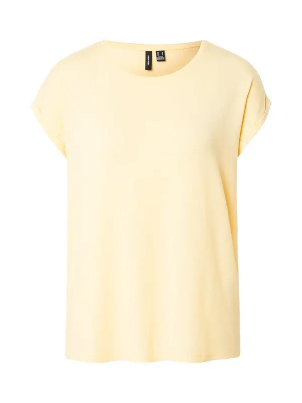 VERO MODA VERO MODA Majica 'VMAva'  pastelno rumena