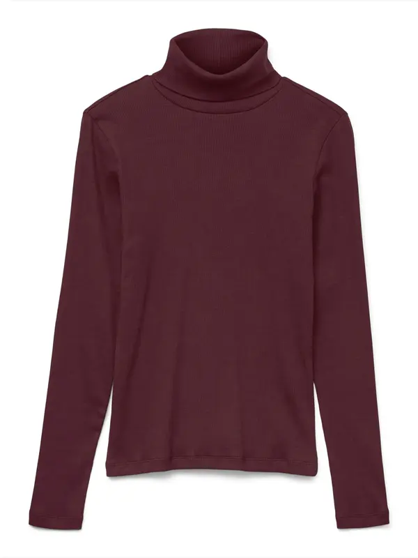VERO MODA VERO MODA Majica 'VMCHLOE'  vinsko rdeča