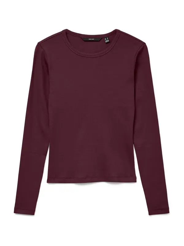 VERO MODA VERO MODA Majica 'VMCHLOE'  vinsko rdeča