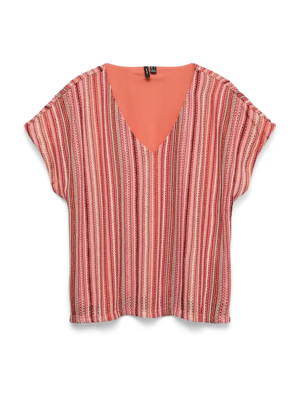VERO MODA VERO MODA Majica 'VMDEMI'  korala / roza / bordo
