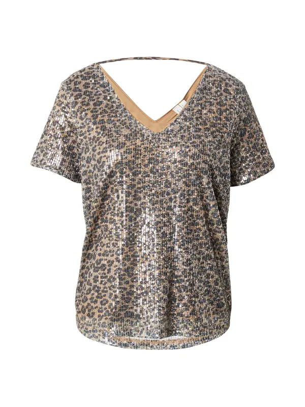 VERO MODA VERO MODA Majica 'VMHANYA'  temno bež / črna