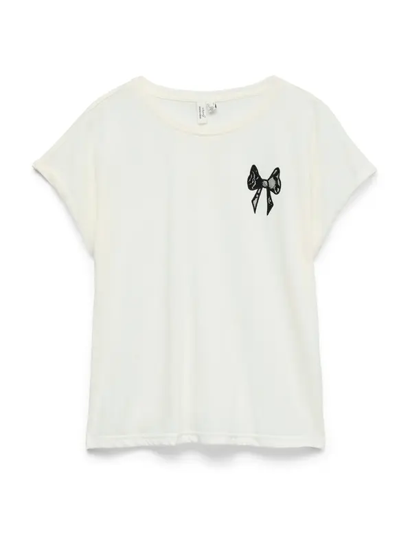 VERO MODA VERO MODA Majica 'VMIHAYA'  črna / bela