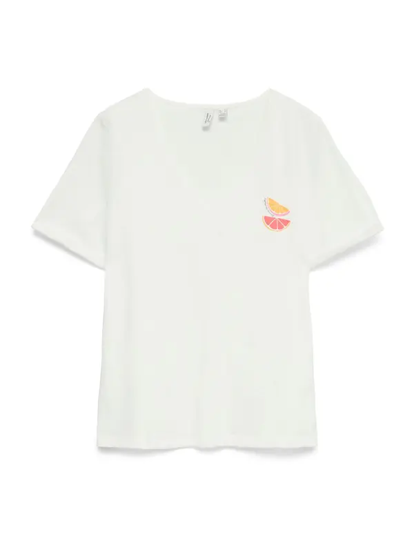 VERO MODA VERO MODA Majica 'VMKANYA'  korala / malina / črna / bela