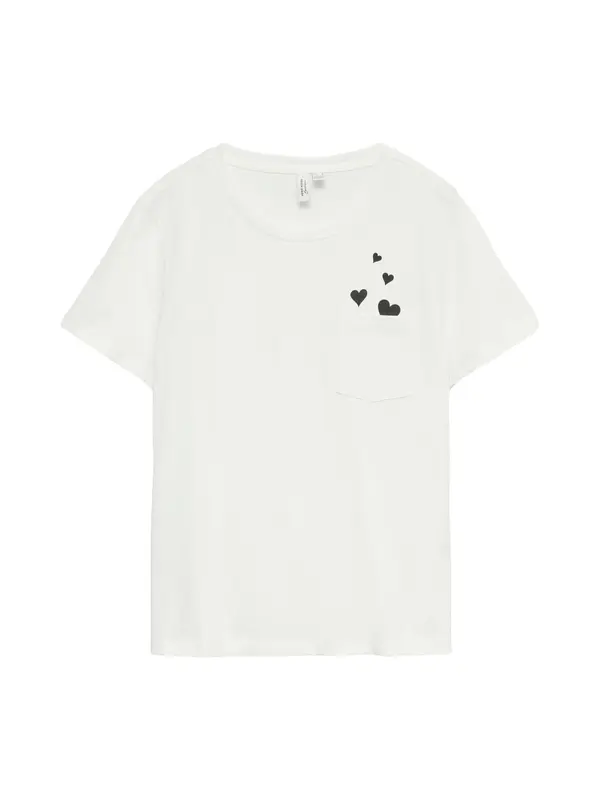 VERO MODA VERO MODA Majica 'VMKARMA'  črna / bela
