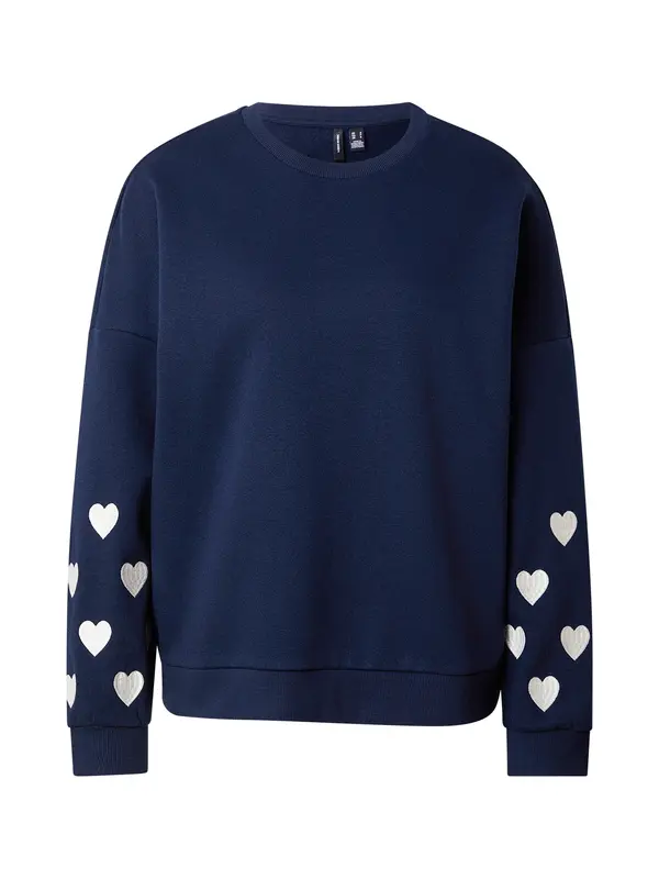 VERO MODA VERO MODA Majica 'VMKAROL'  mornarska / bela