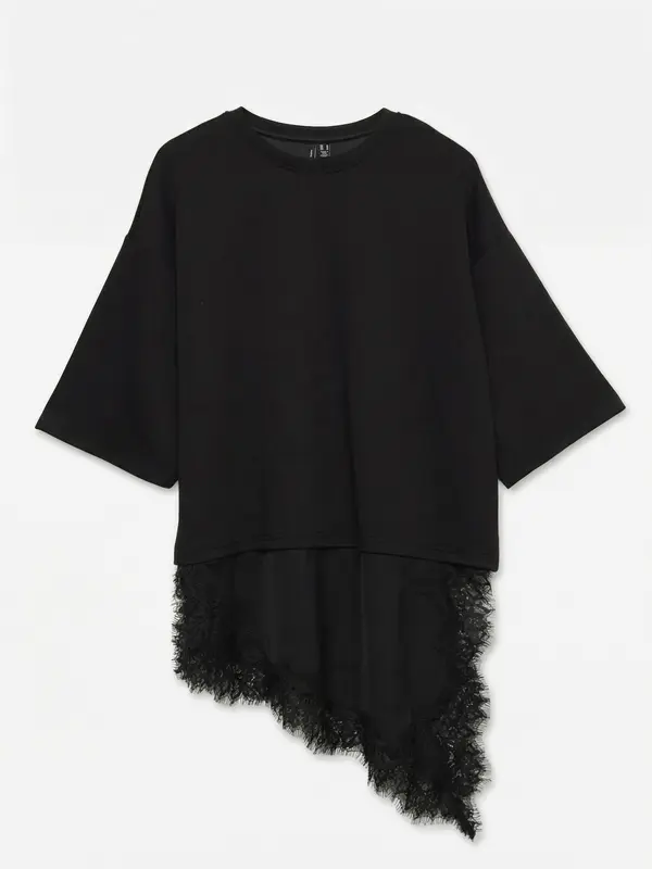 VERO MODA VERO MODA Majica 'VMKOURTNEY'  črna