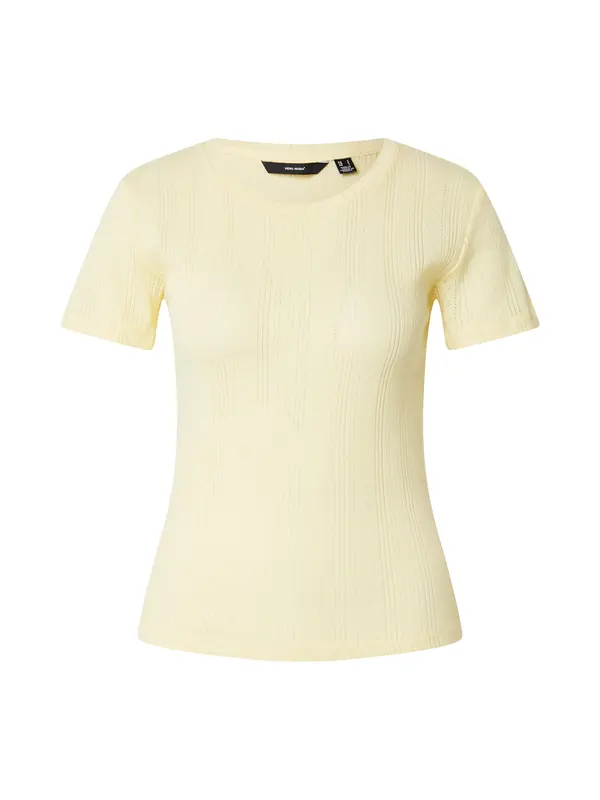 VERO MODA VERO MODA Majica 'VMLisa'  svetlo rumena